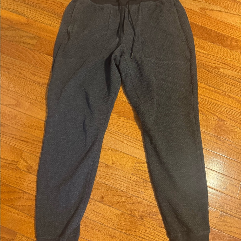Lululemon At Ease Joggers. Men’s Large. Charcoal Gray.